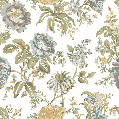GALERIE WALLCOVERINGS Blooming Garden    Blue   - 8305