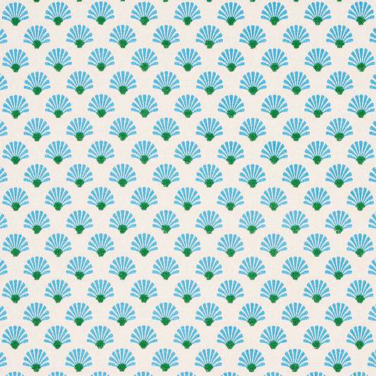 SCHUMACHER  ISOLA INDOOR/OUTDOOR BELLINI INDOOR/OUTDOOR PATTERN WOVENS,INDOOR/OUTDOOR PATTERN WOVENS,INDOOR/OUTDOOR LAGOON   - 83050