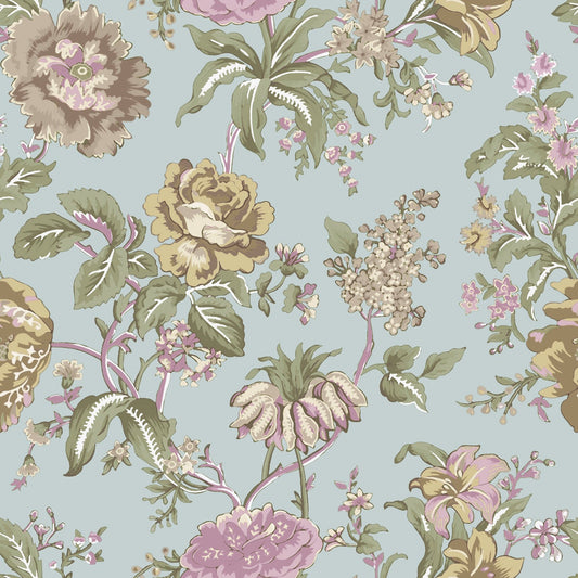 GALERIE WALLCOVERINGS Blooming Garden    Blue   - 8307
