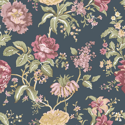 GALERIE WALLCOVERINGS Blooming Garden    Blue   - 8308
