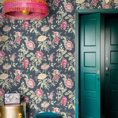 GALERIE WALLCOVERINGS Blooming Garden    Blue   - 8308
