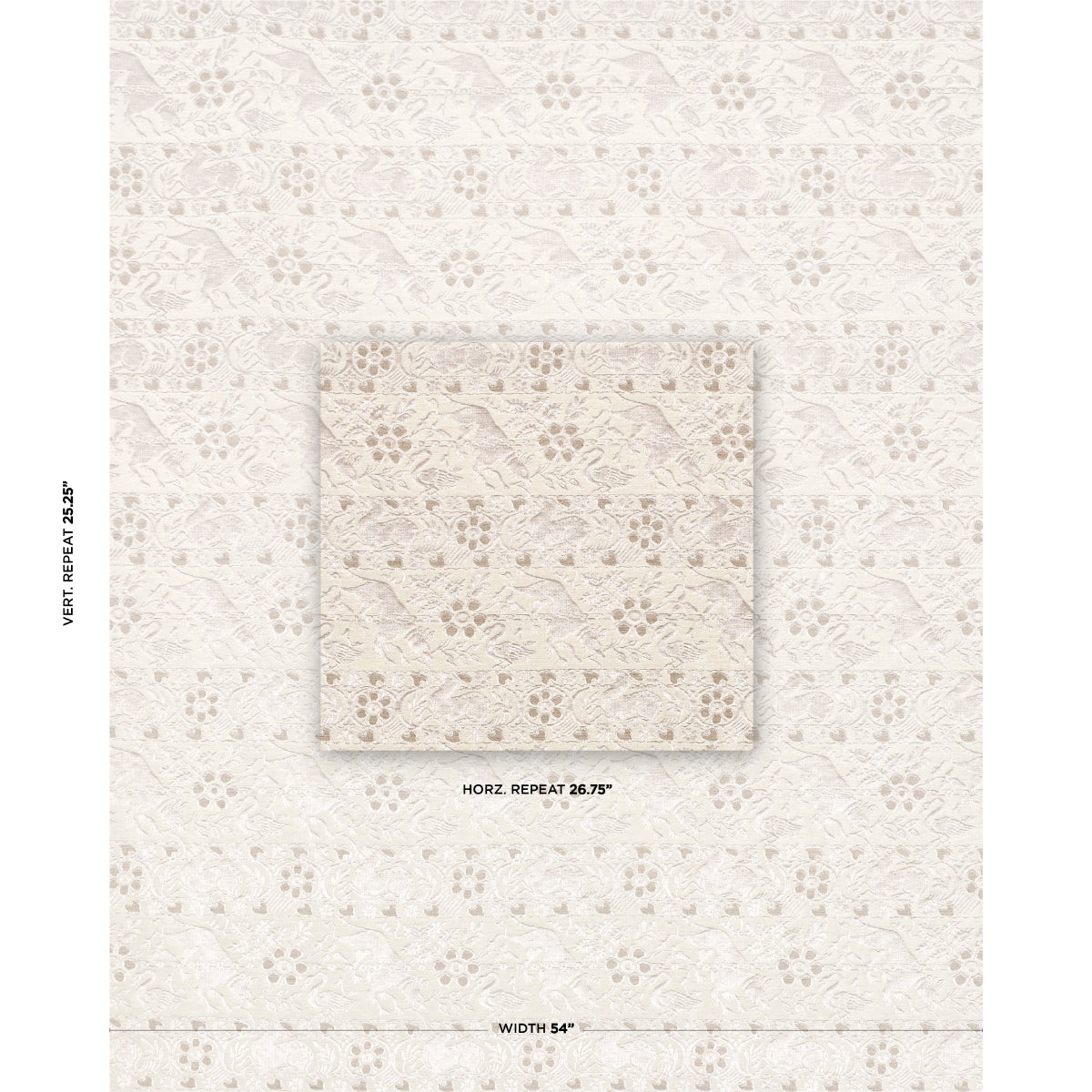 SCHUMACHER  SCHUMACHER CLASSICS ANIMALI WOVEN WOVEN STONE   - 83121