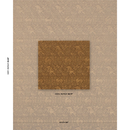 SCHUMACHER  SCHUMACHER CLASSICS ANIMALI WOVEN WOVEN BRONZE   - 83122