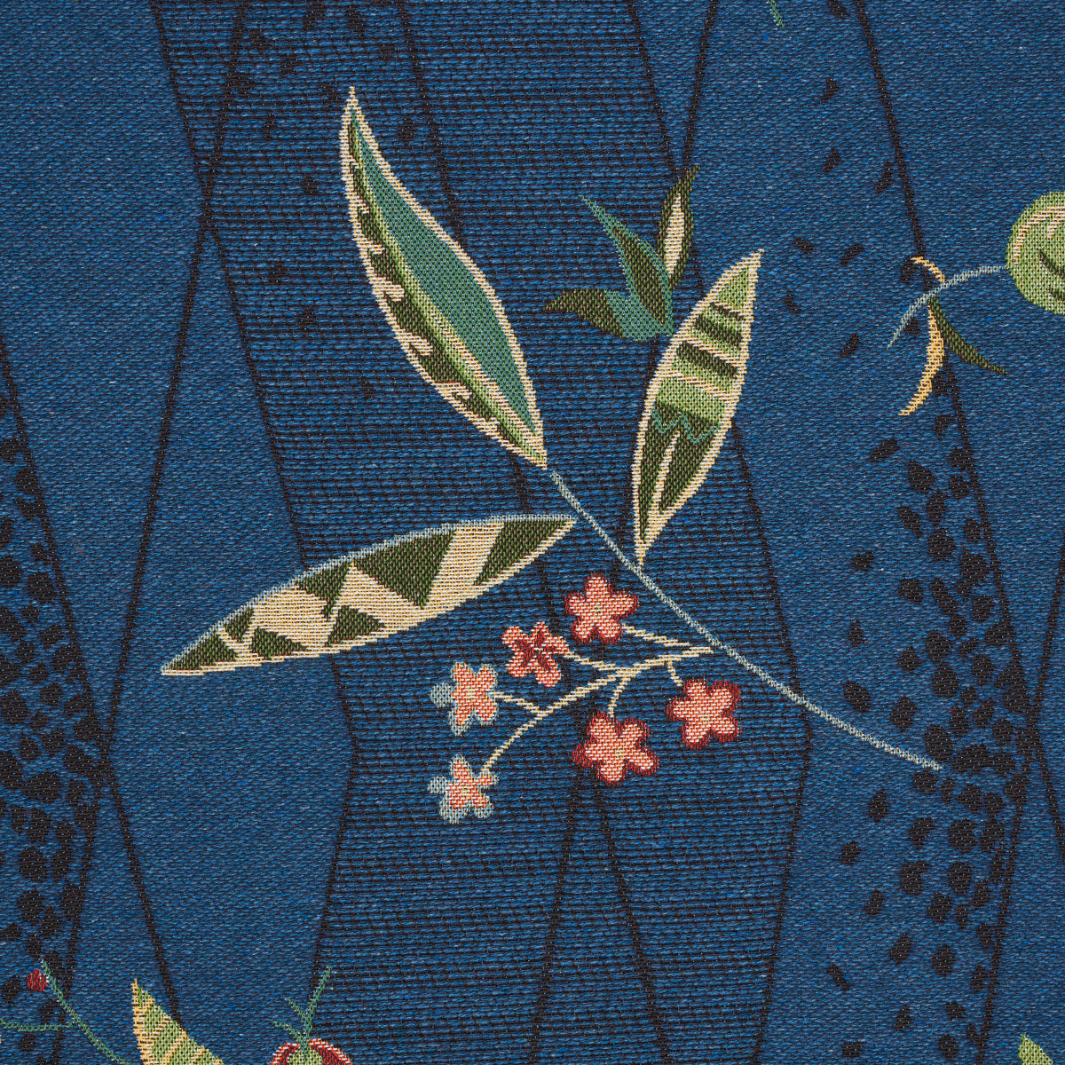 SCHUMACHER  SCHUMACHER CLASSICS ROMOLA FLORAL WOVEN WOVEN CADET   - 83141