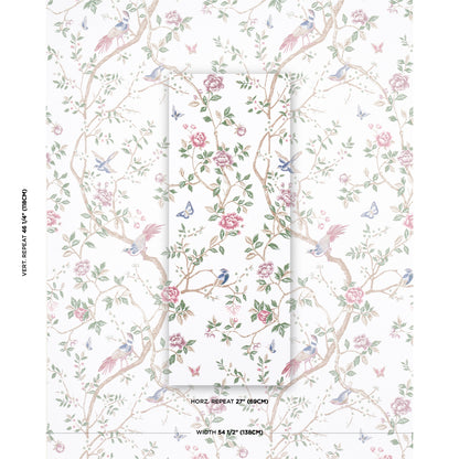 SCHUMACHER  SCHUMACHER CLASSICS GEORGIA VINE DRY CLEAN RECOMMENDED DRY CLEAN RECOMMENDED IVORY   - 83150