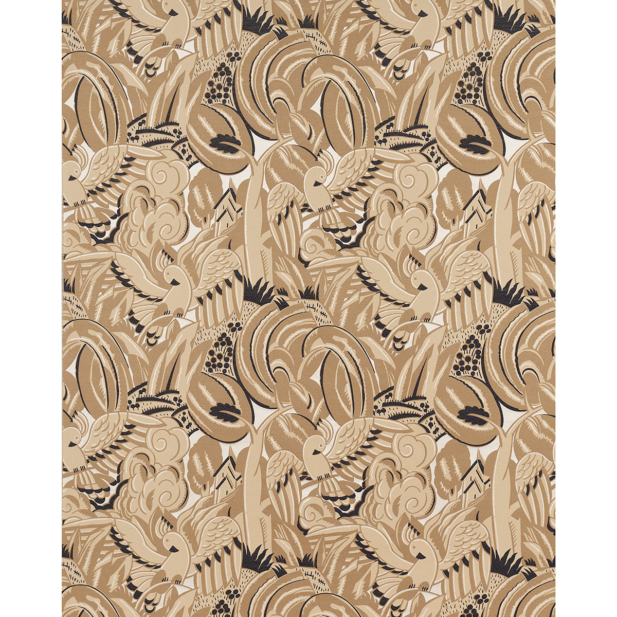SCHUMACHER  RHYTHM IN MOTION PARROTS MODERNE WOVEN WOVEN SANDSTONE   - 83180