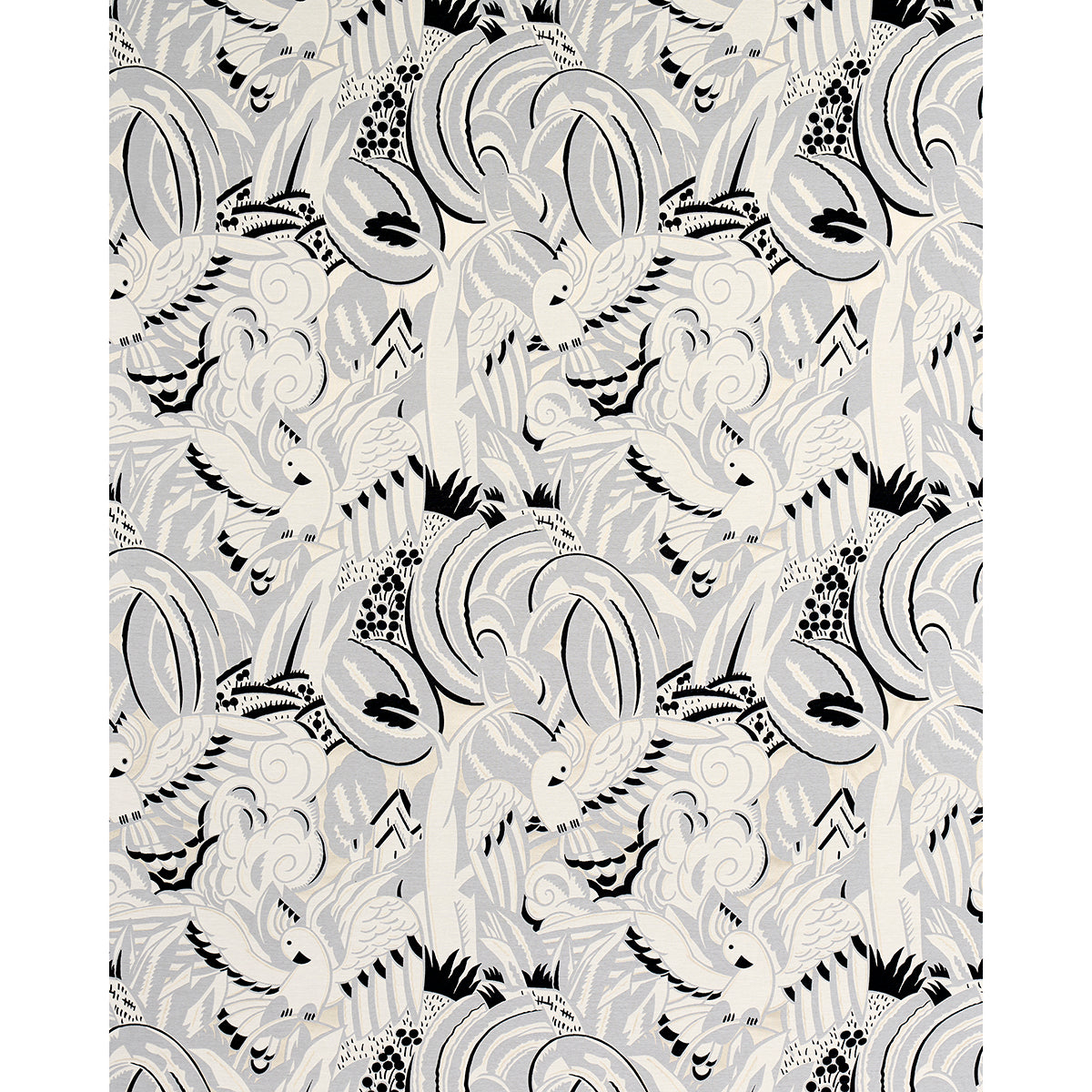 SCHUMACHER  RHYTHM IN MOTION PARROTS MODERNE WOVEN WOVEN DOVE   - 83181