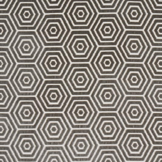 SCHUMACHER  MARY MCDONALD BEES KNEES CUT VELVET CUT VELVET CUT VELVET GREY   - 83212