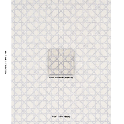 SCHUMACHER  MARY MCDONALD LE MAROC ??PINGL?? WOVEN WOVEN DOVE   - 83221