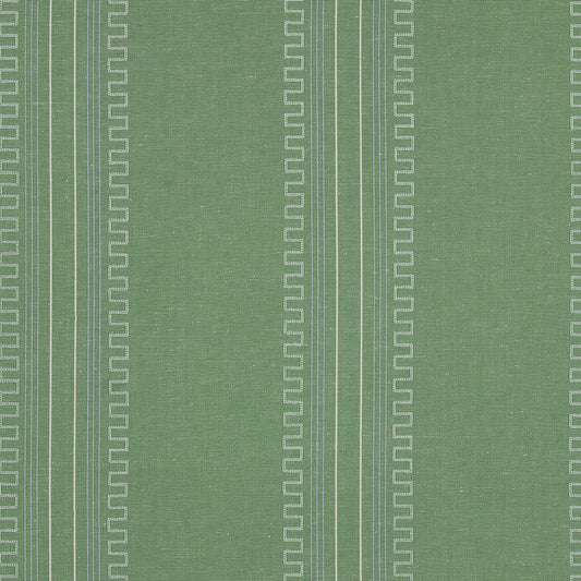SCHUMACHER  MARY MCDONALD GRECO STRIPE PATTERN WOVENS PATTERN WOVENS GREEN   - 83232