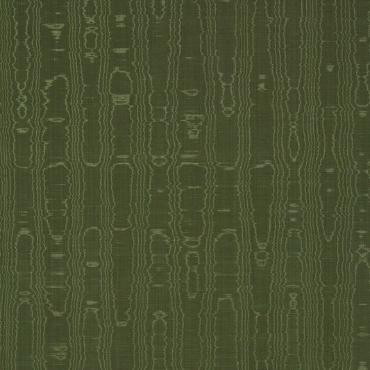 SCHUMACHER  PATTERSON FLYNN BEAU COTTON LINEN MOIRE MOIR?? MOIR?? OLIVE   - 83253