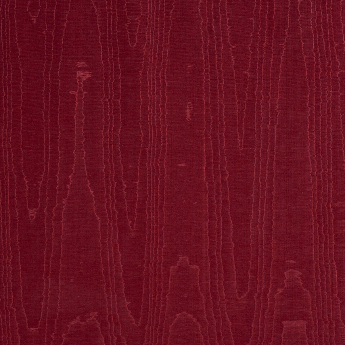 SCHUMACHER  PATTERSON FLYNN BEAU COTTON LINEN MOIR�   Crimson   - 83254