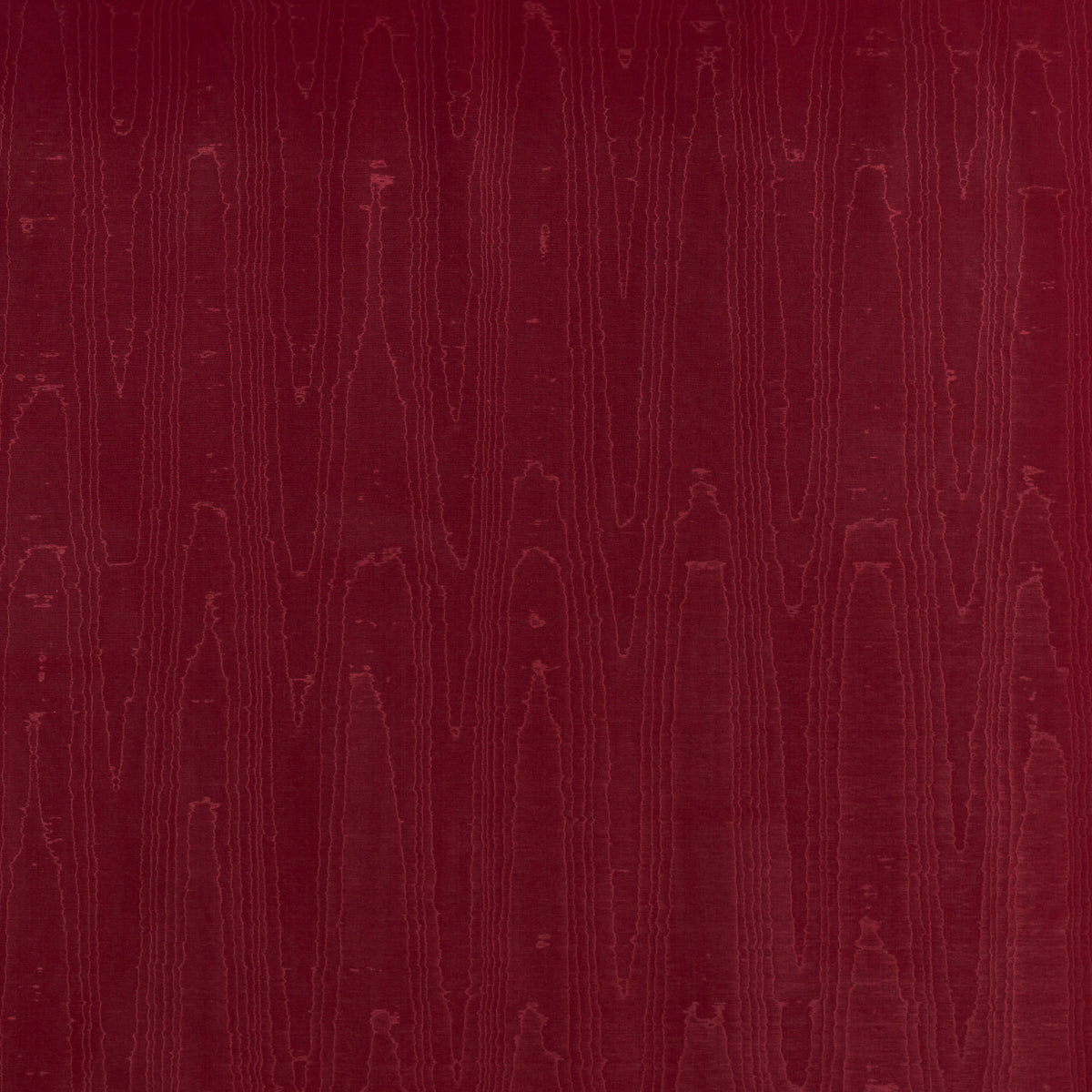 SCHUMACHER  PATTERSON FLYNN BEAU COTTON LINEN MOIR�   Crimson   - 83254