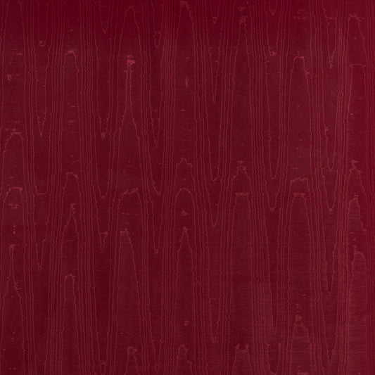 SCHUMACHER  PATTERSON FLYNN BEAU COTTON LINEN MOIR�   Crimson   - 83254