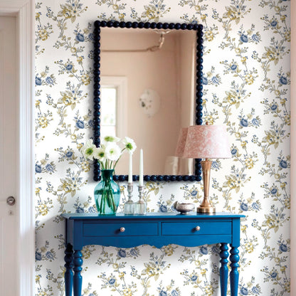 GALERIE WALLCOVERINGS Blooming Garden    Blue   - 8327