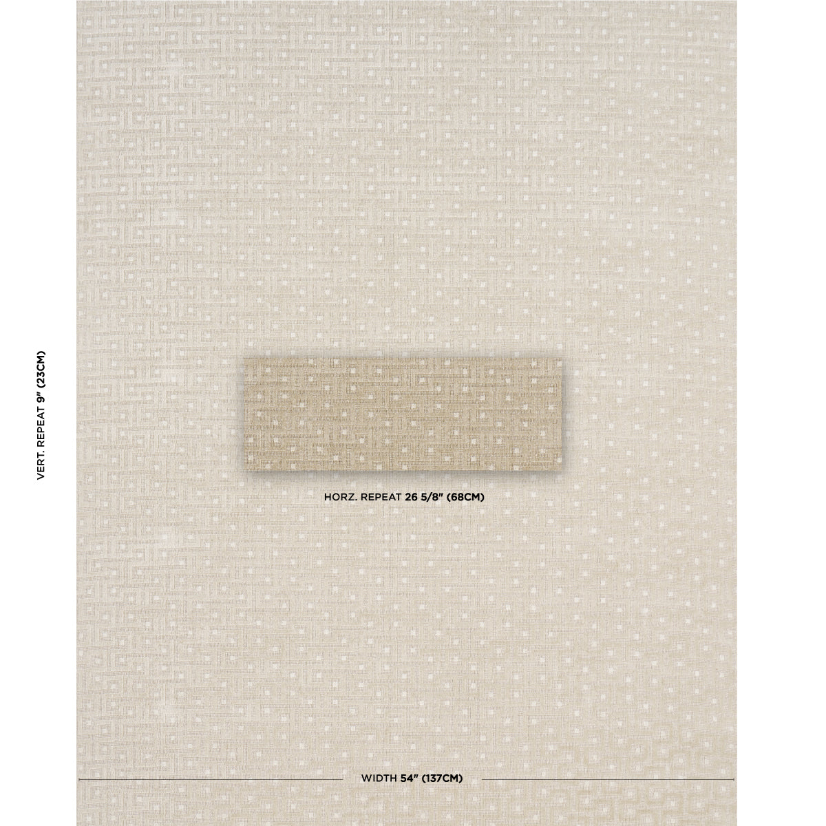 SCHUMACHER  PATTERSON FLYNN LALANO LINEN VELVET VELVETS,CUT VELVET VELVETS,CUT VELVET NATURAL   - 83290