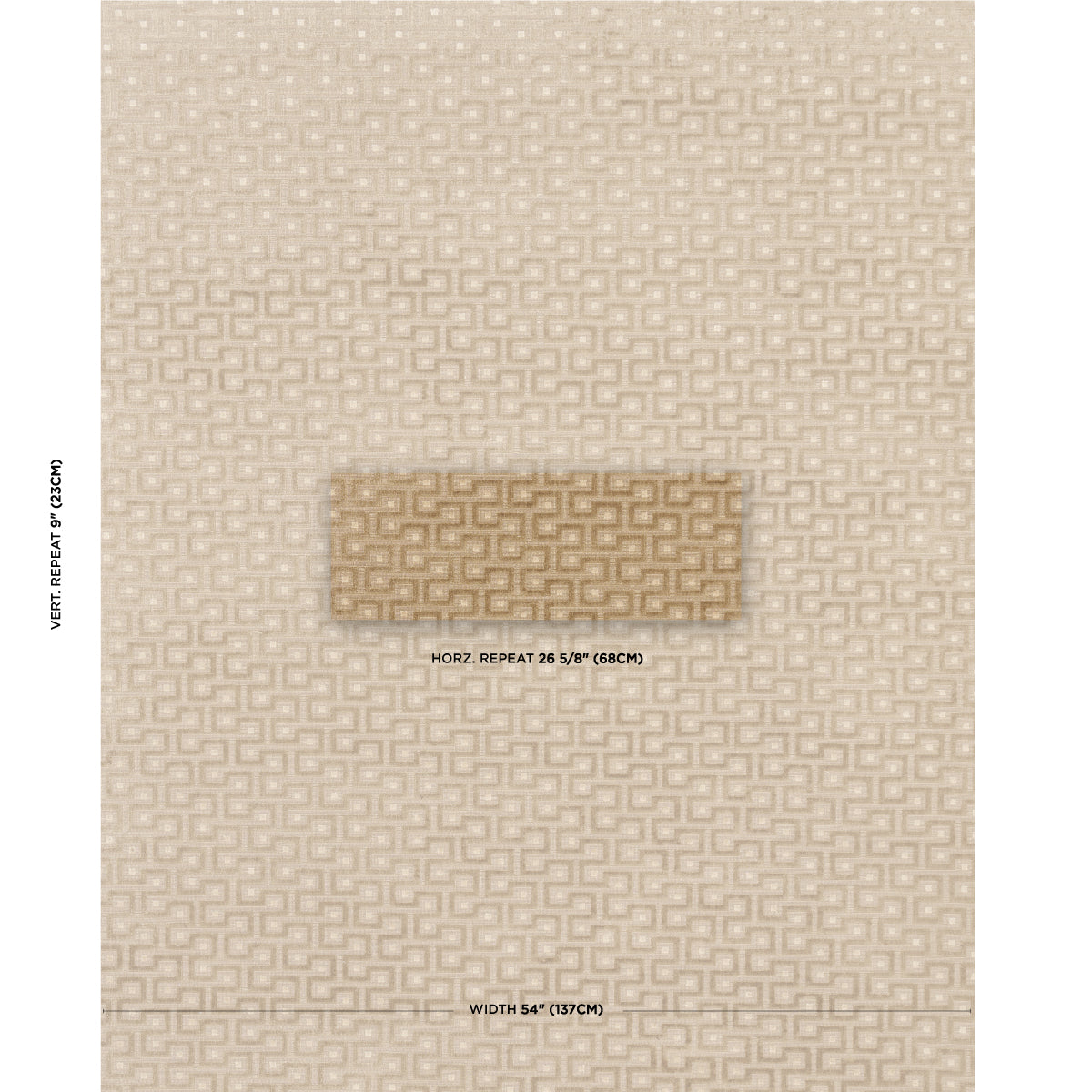 SCHUMACHER  PATTERSON FLYNN LALANO LINEN VELVET VELVETS,CUT VELVET VELVETS,CUT VELVET BRONZE   - 83292