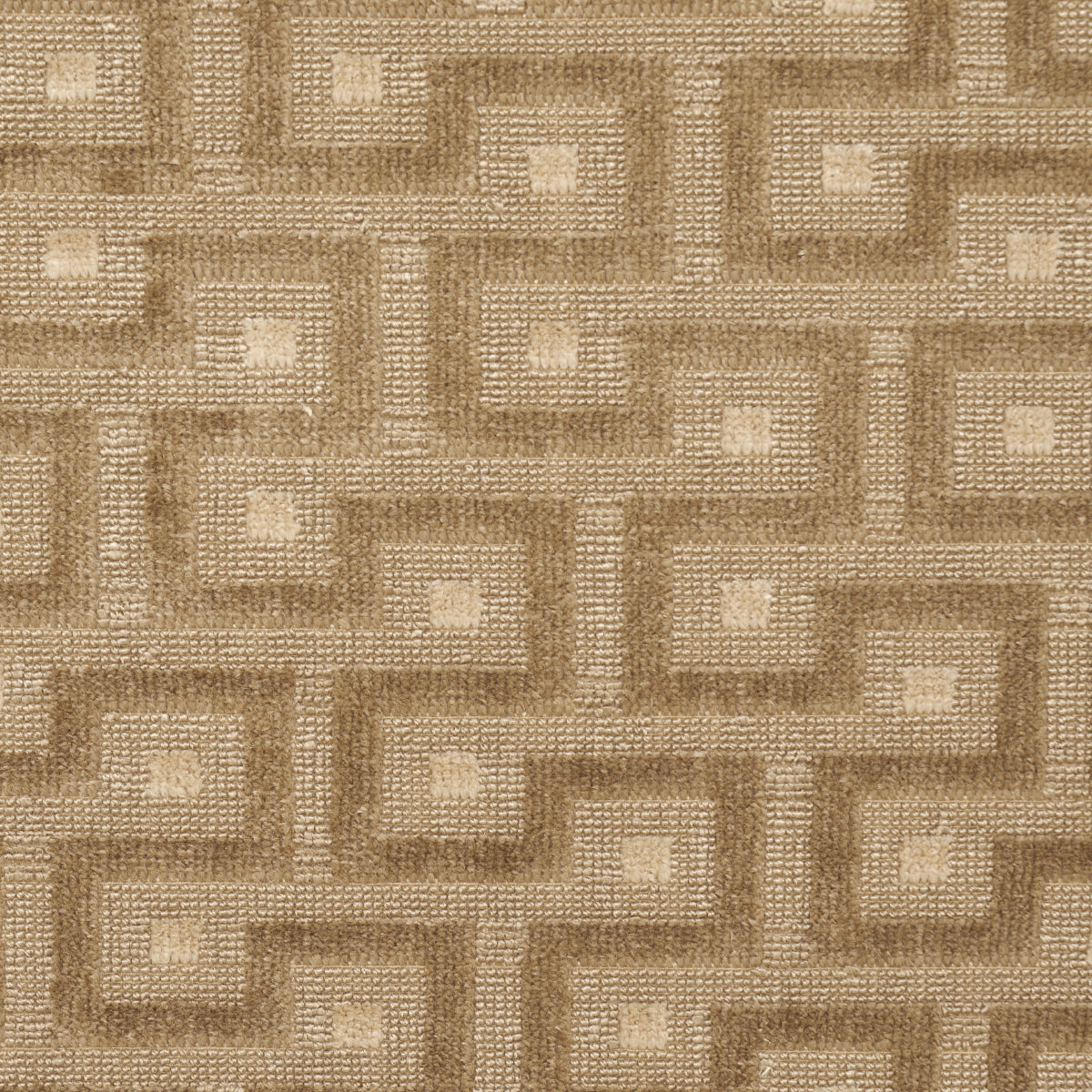 SCHUMACHER  PATTERSON FLYNN LALANO LINEN VELVET VELVETS,CUT VELVET VELVETS,CUT VELVET BRONZE   - 83292