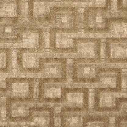 SCHUMACHER  PATTERSON FLYNN LALANO LINEN VELVET VELVETS,CUT VELVET VELVETS,CUT VELVET BRONZE   - 83292