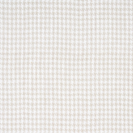 SCHUMACHER  PATTERSON FLYNN LOTTI LINEN HOUNDSTOOTH PATTERN WOVENS PATTERN WOVENS GREY   - 83340