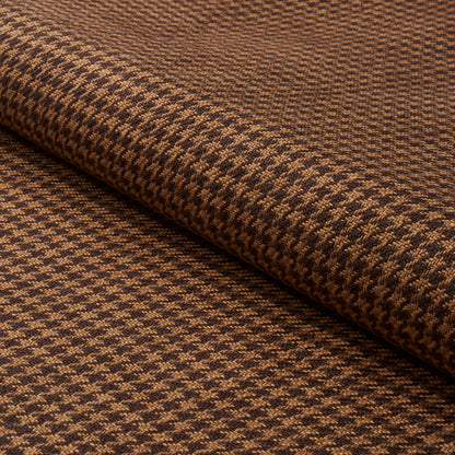 SCHUMACHER  PATTERSON FLYNN LOTTI LINEN HOUNDSTOOTH PATTERN WOVENS PATTERN WOVENS BROWN   - 83341