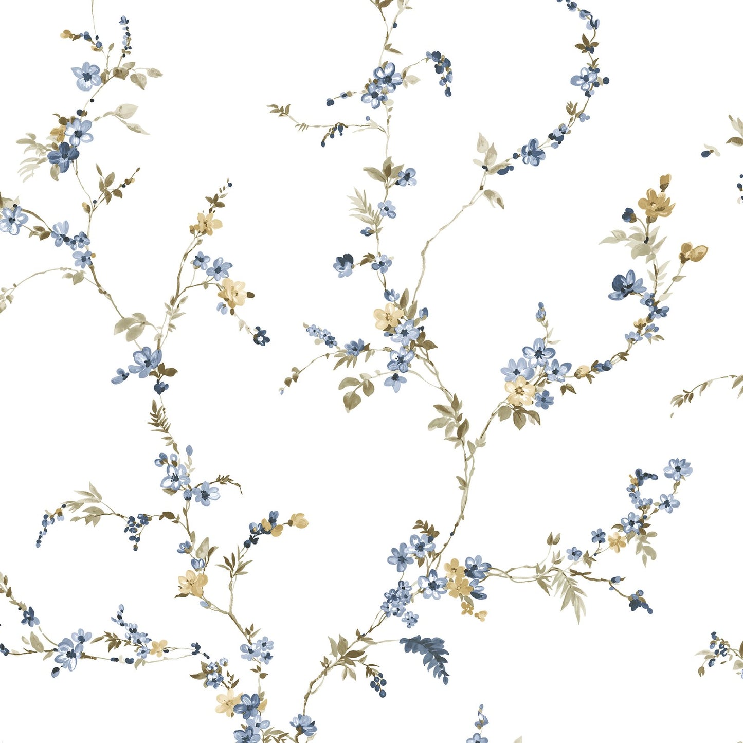 GALERIE WALLCOVERINGS Blooming Garden    Blue   - 8336