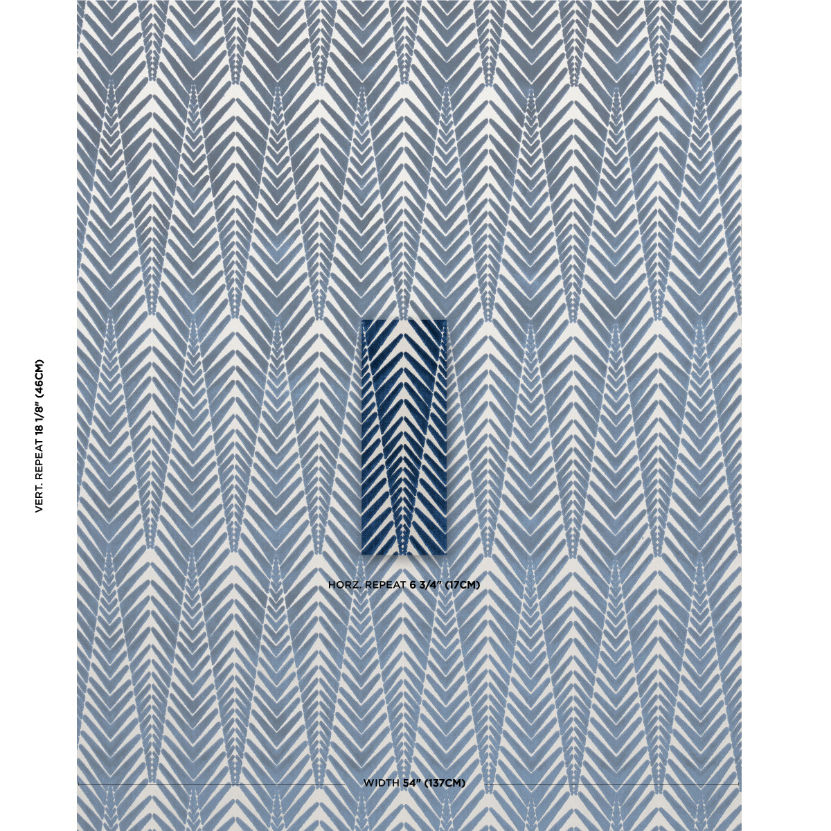 SCHUMACHER  NEISHA CROSLAND ZEBRA VELVET   Silver Blue   - 83400