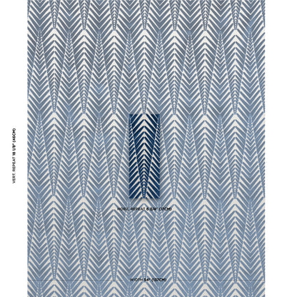 SCHUMACHER  NEISHA CROSLAND ZEBRA VELVET   Silver Blue   - 83400