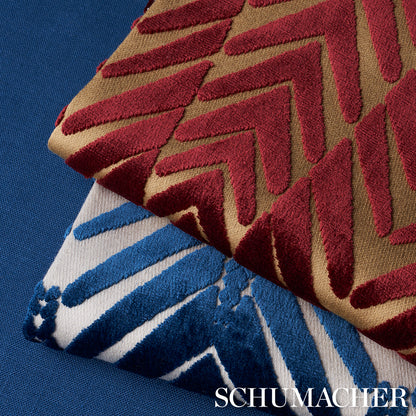 SCHUMACHER  NEISHA CROSLAND ZEBRA VELVET   Silver Blue   - 83400