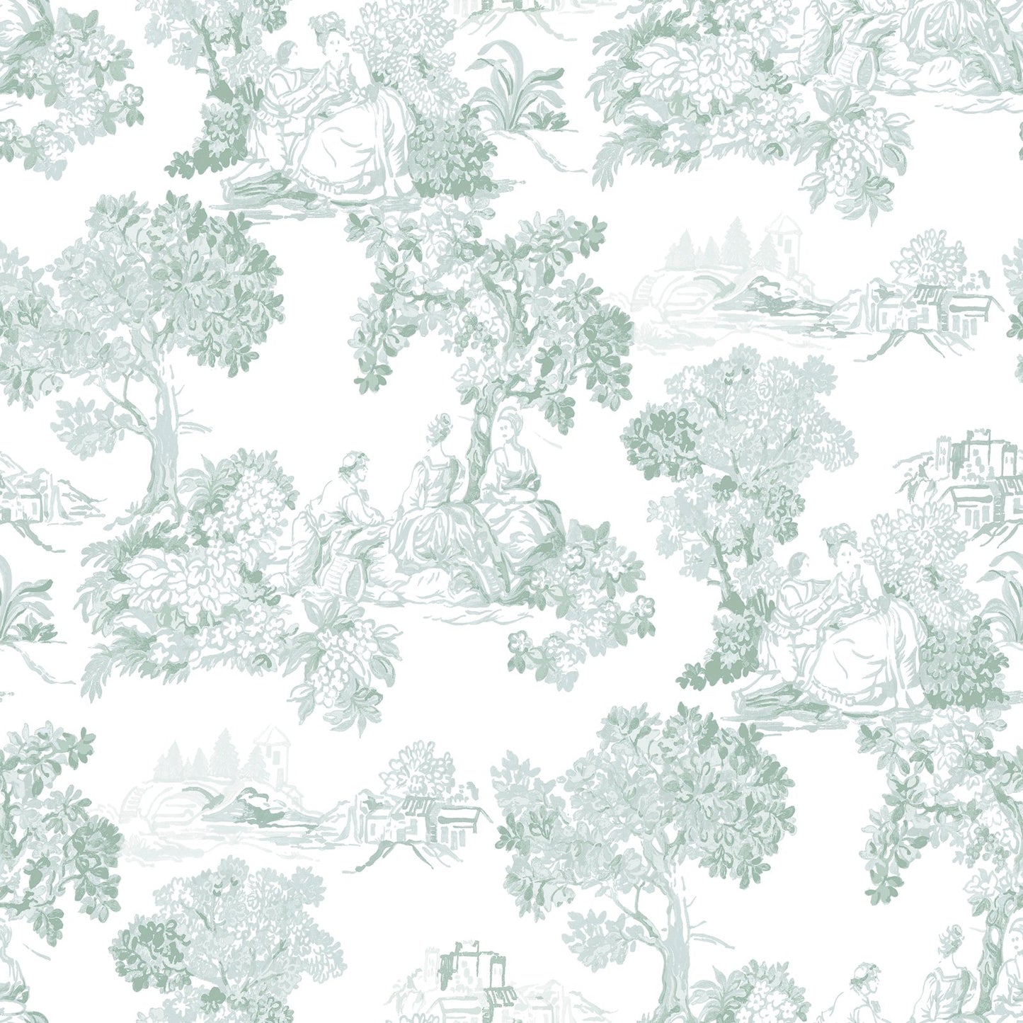 GALERIE WALLCOVERINGS Blooming Garden    Blue   - 8341