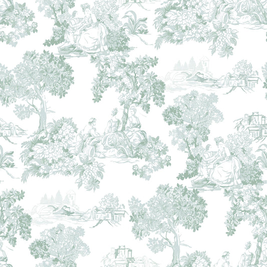 GALERIE WALLCOVERINGS Blooming Garden    Blue   - 8341