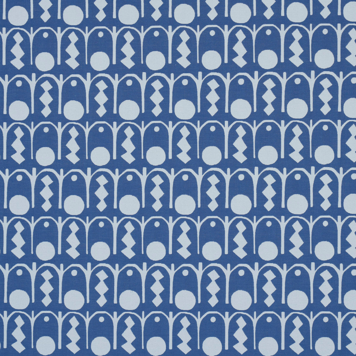 SCHUMACHER  DRUSUS TABOR DOWNTOWN PATTERN WOVENS PATTERN WOVENS BLUES   - 83411