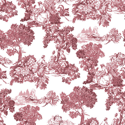 GALERIE WALLCOVERINGS Blooming Garden    Red   - 8343