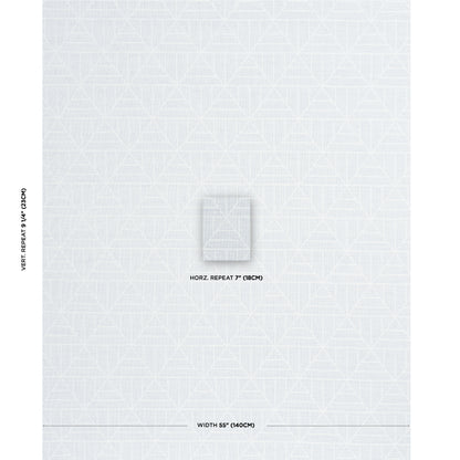 SCHUMACHER  EARTH AND SKY PAYNE PATTERN WOVENS PATTERN WOVENS ARCTIC   - 83482