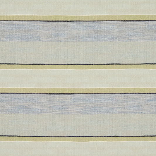 SCHUMACHER  EARTH AND SKY PIKES STRIPE PATTERN WOVENS PATTERN WOVENS AEGEAN   - 83501