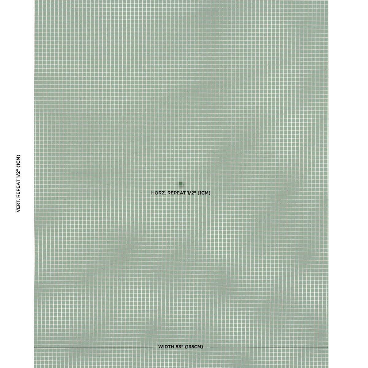 SCHUMACHER FABRIC  MARK D. SIKES GEORGIE REVERSIBLE CHECK   EMERALD   - 83693
