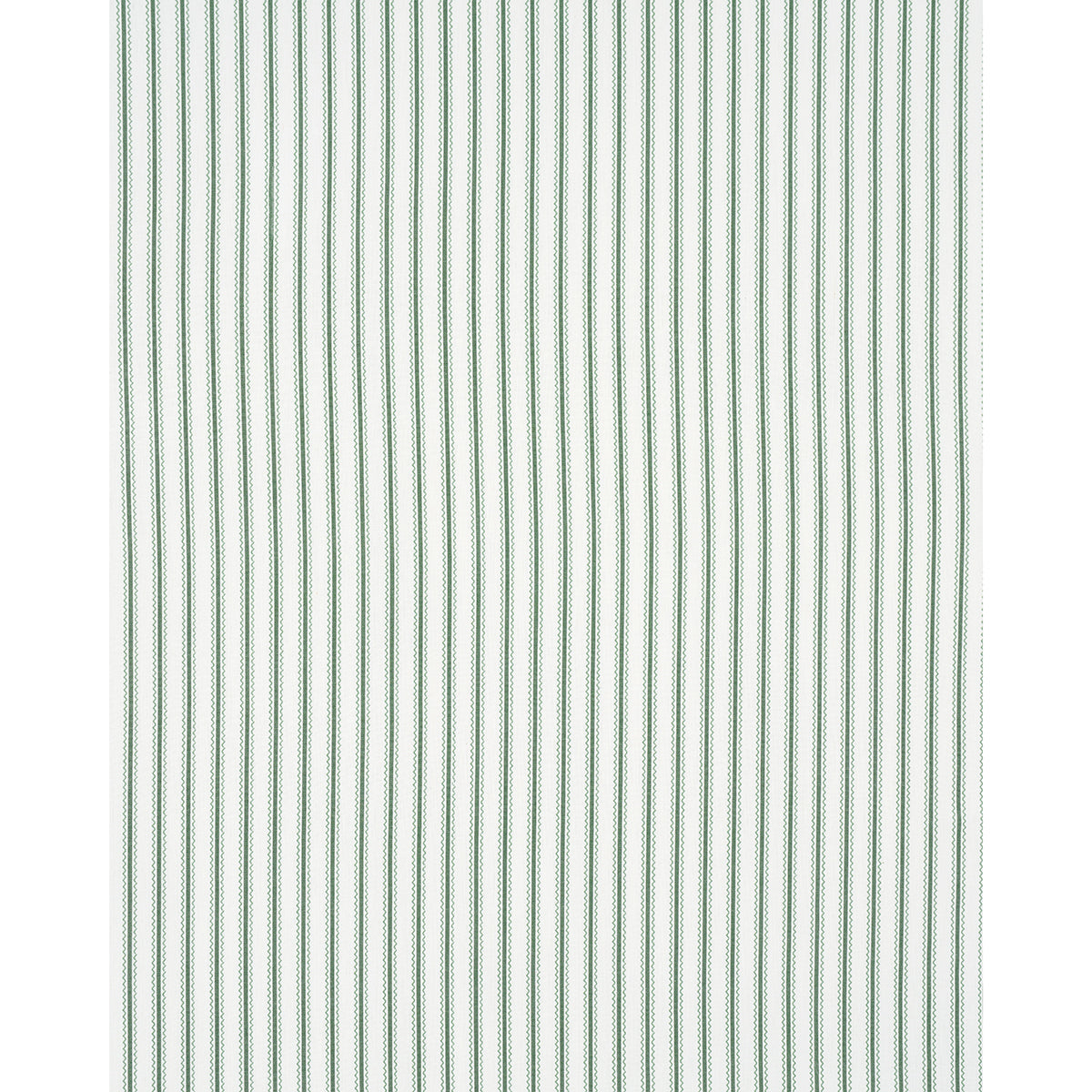 SCHUMACHER  MARK D. SIKES BIRDIE TICKING STRIPE WOVEN WOVEN LEAF GREEN   - 83700