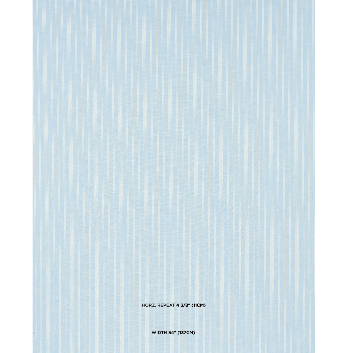 SCHUMACHER  MARK D. SIKES LUCY STRIPE WOVEN WOVEN LIGHT BLUE   - 83710