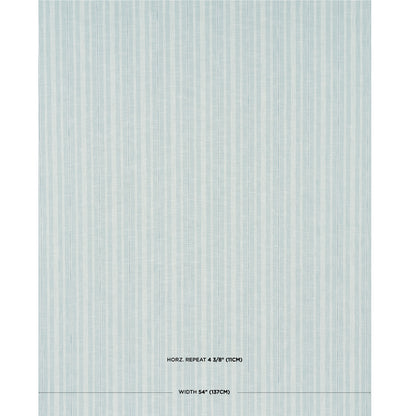 SCHUMACHER  MARK D. SIKES LUCY STRIPE WOVEN WOVEN CHINA BLUE   - 83712