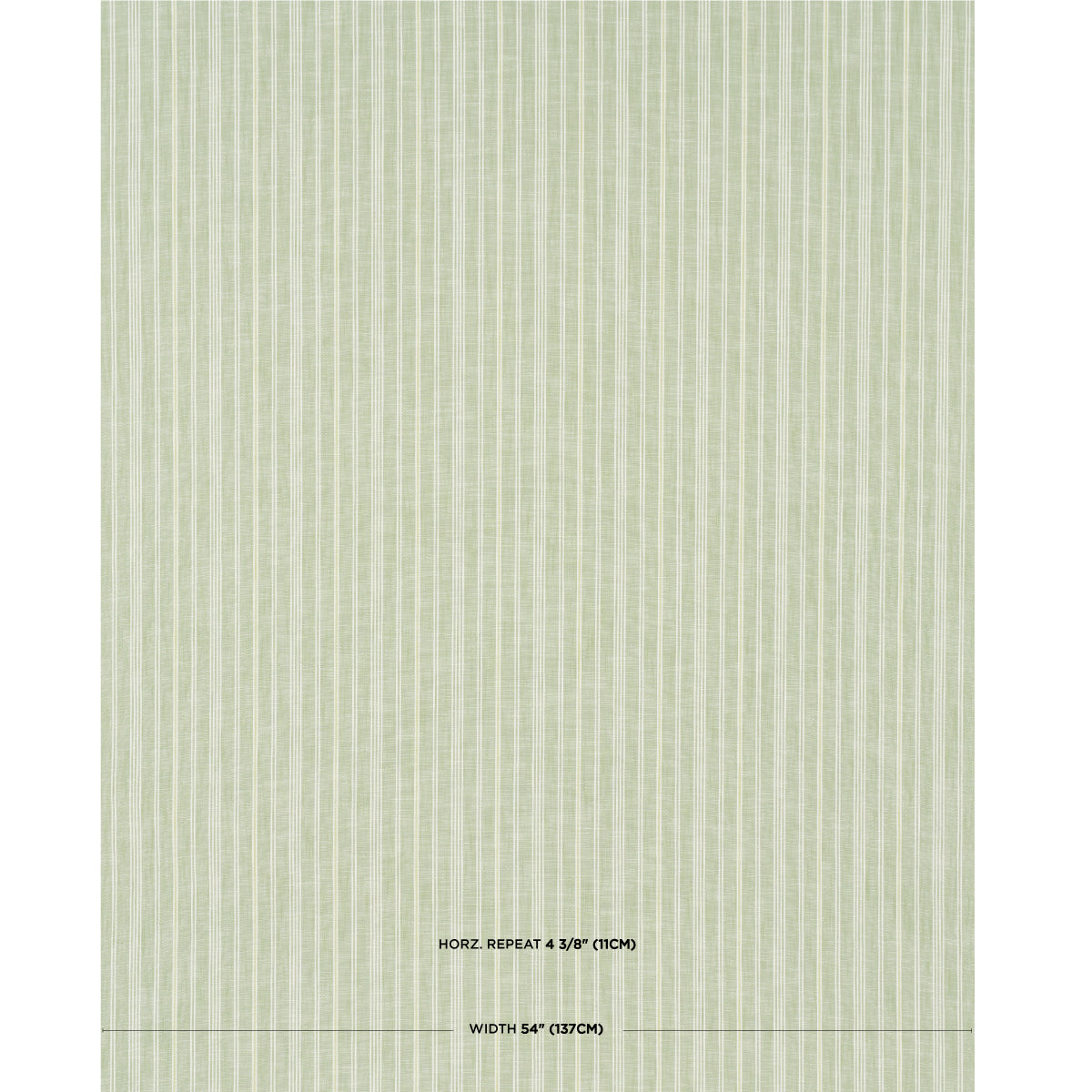 SCHUMACHER  MARK D. SIKES LUCY STRIPE WOVEN WOVEN LEAF GREEN   - 83714