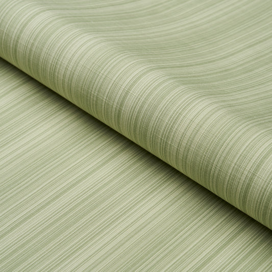 SCHUMACHER  MARK D. SIKES GRACIE SOLID STRIPE WOVEN WOVEN LEAF GREEN   - 83720