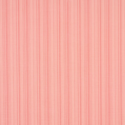 Pastel pink striped fabric with thin vertical lines; a soft woven textile.
