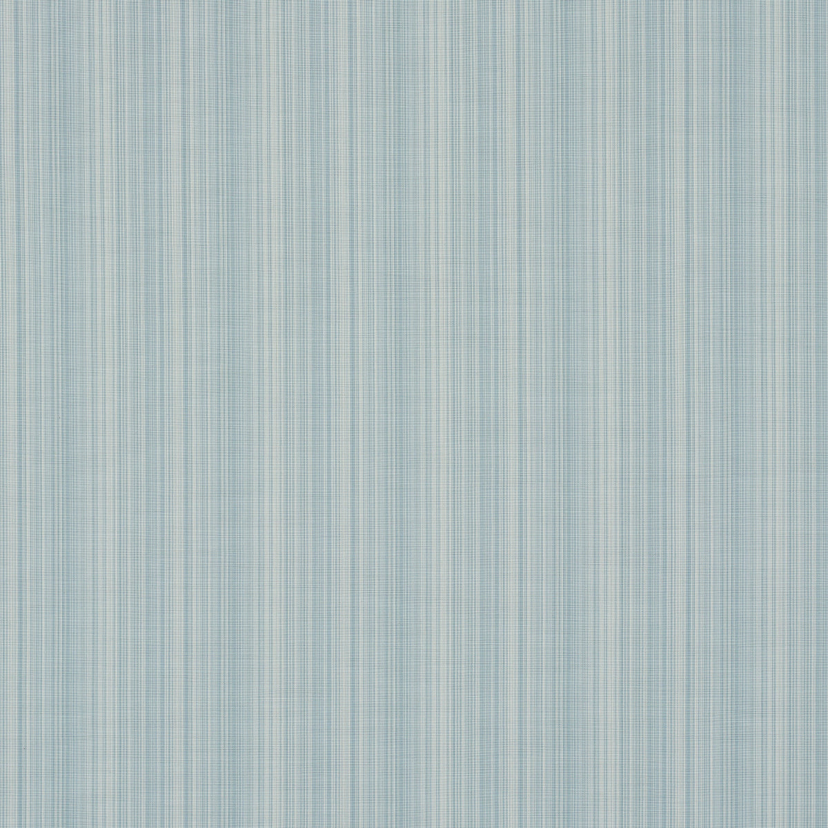 Light blue and white vertical pinstripe fabric with a subtle woven texture.
