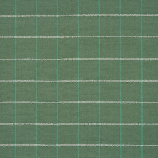 SCHUMACHER  MARK D. SIKES FRANNIE WINDOWPANE WOVEN WOVEN GREEN   - 83783