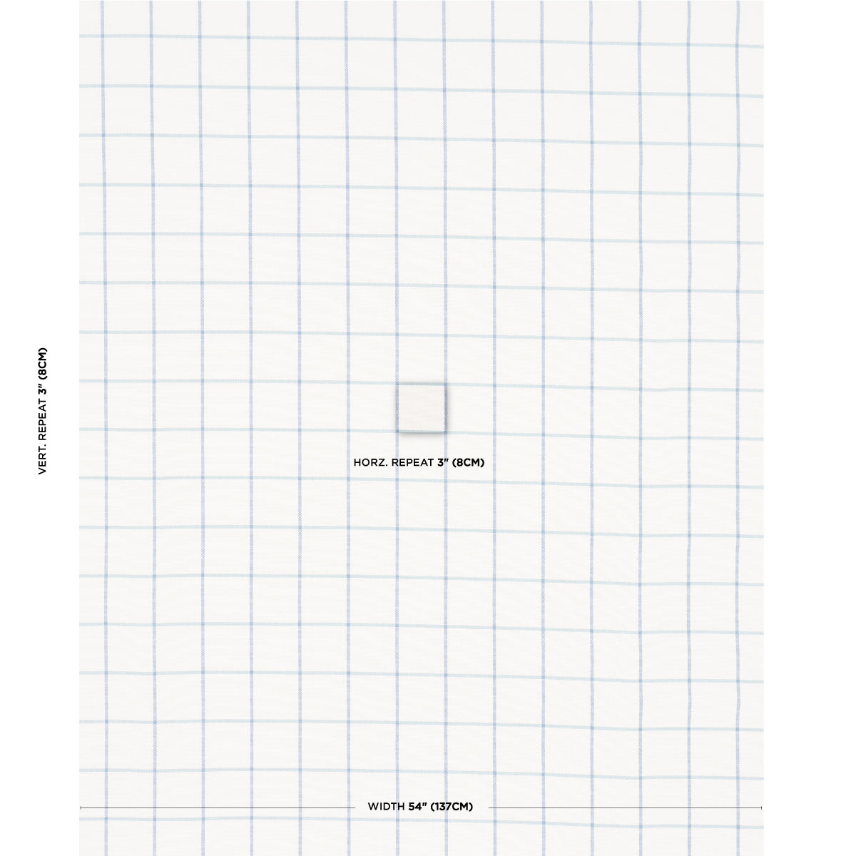 SCHUMACHER  MARK D. SIKES FRANNIE WINDOWPANE WOVEN WOVEN COBALT   - 83784