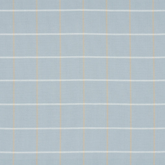 SCHUMACHER  MARK D. SIKES FRANNIE WINDOWPANE WOVEN WOVEN LIGHT BLUE   - 83785