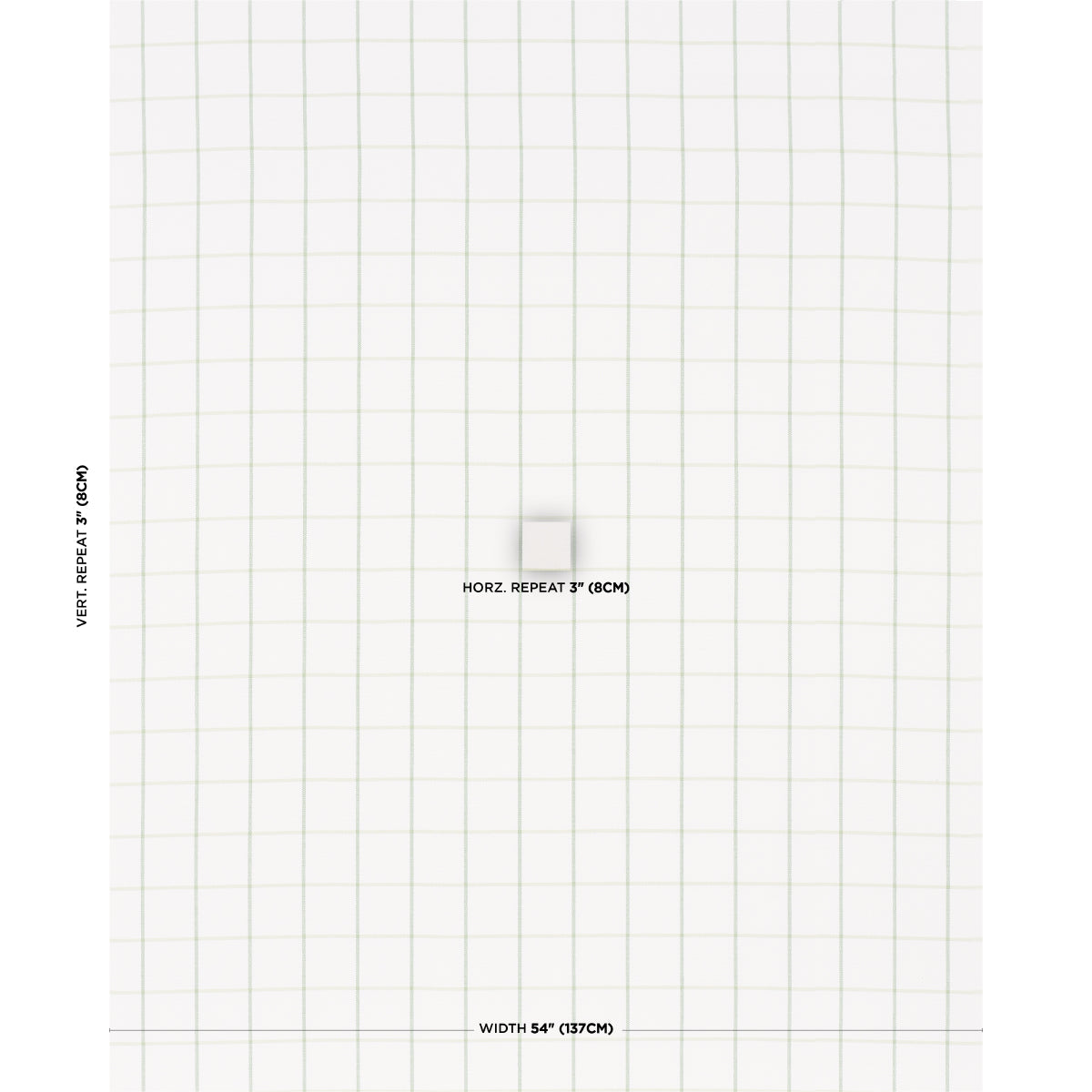 SCHUMACHER  MARK D. SIKES FRANNIE WINDOWPANE WOVEN WOVEN LEAF GREEN   - 83786