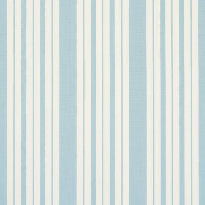 SCHUMACHER  MARK D. SIKES MARKIE STRIPE WOVEN WOVEN CHINA BLUE   - 83802