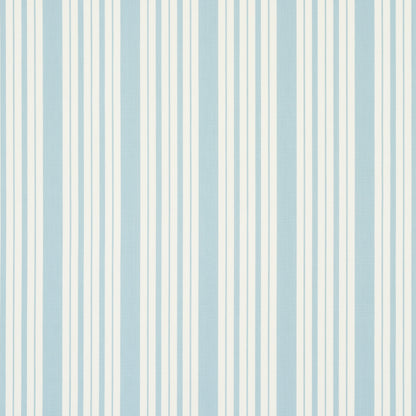SCHUMACHER  MARK D. SIKES MARKIE STRIPE WOVEN WOVEN CHINA BLUE   - 83802