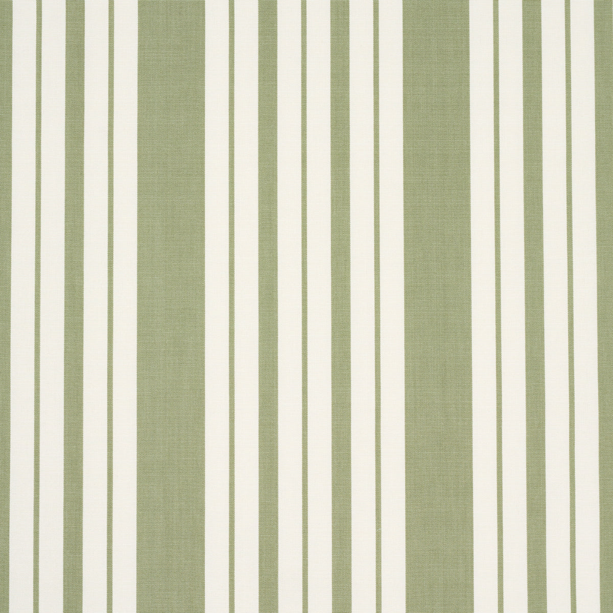 SCHUMACHER  MARK D. SIKES MARKIE STRIPE WOVEN WOVEN LEAF GREEN   - 83803
